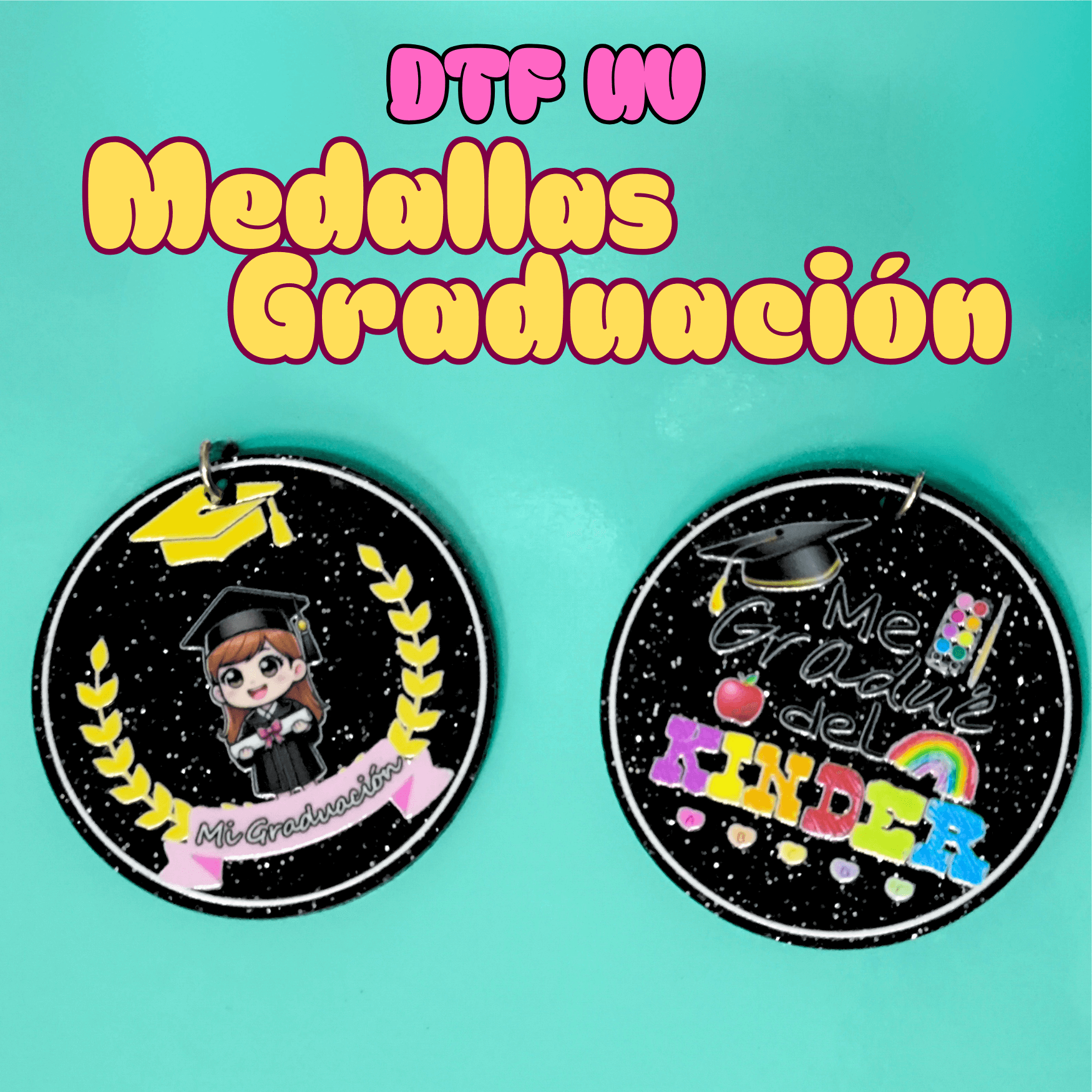 DTF UV PARA MEDALLAS